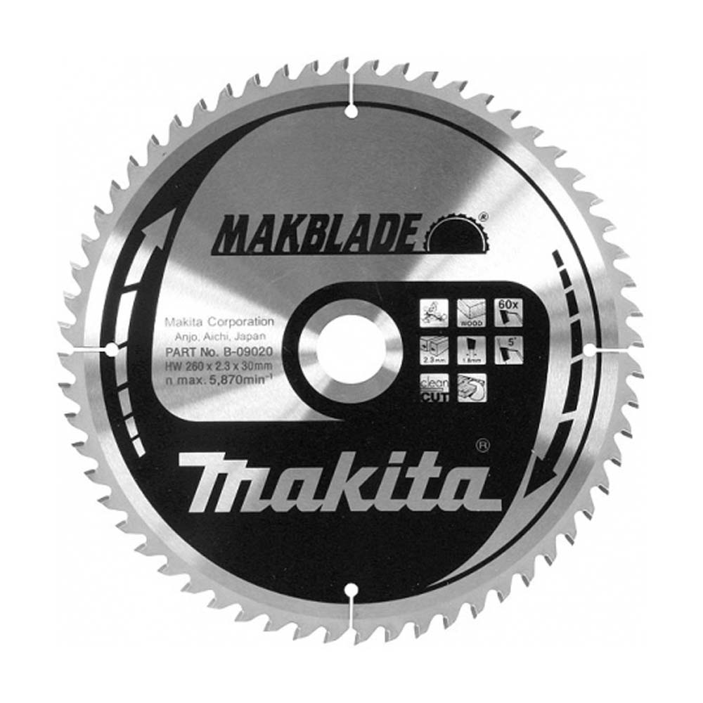Makita B-32839 216mm x 30mm 60T MAKBLADE Saw Blade