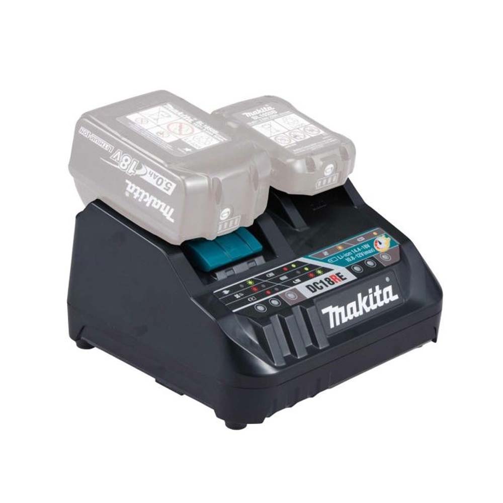 Makita DC18RE CXT & LXT Twin Port Charger