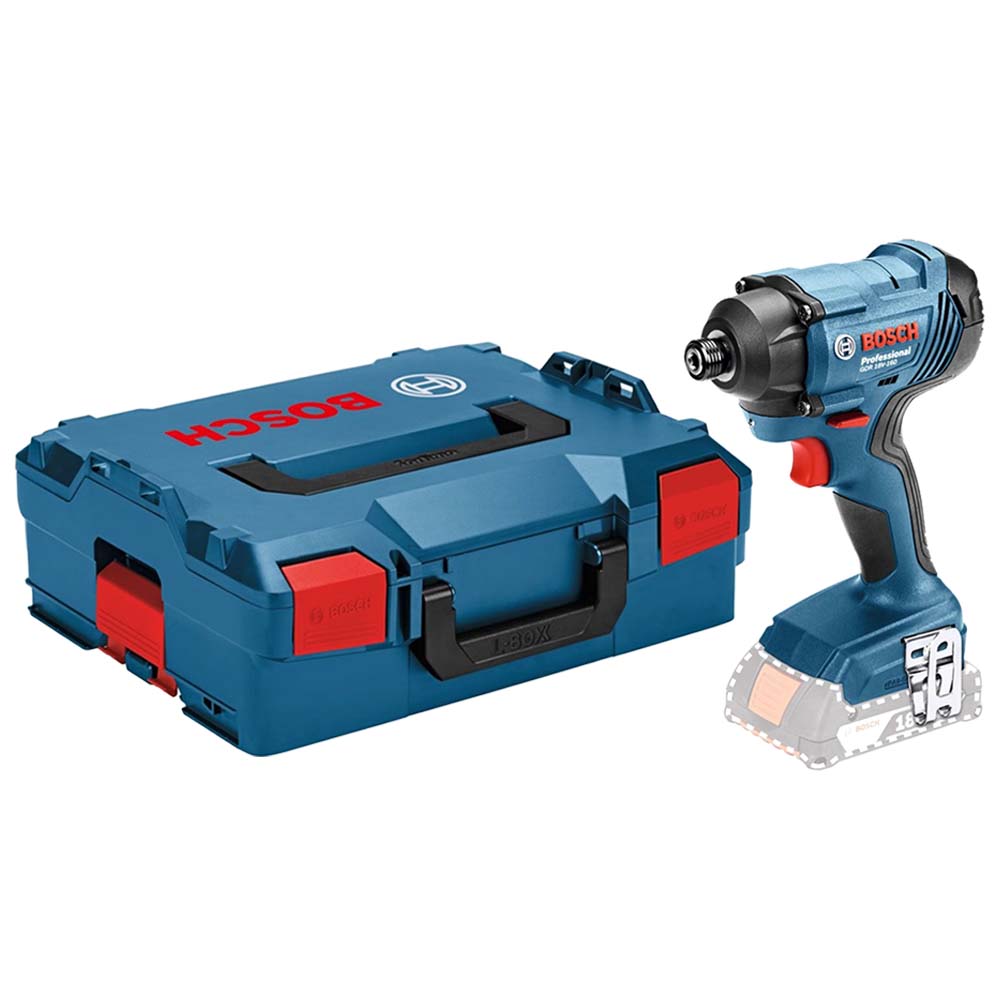 Bosch GDR 18V-160 18V Impact Driver - Body with L-Boxx Case | ITS