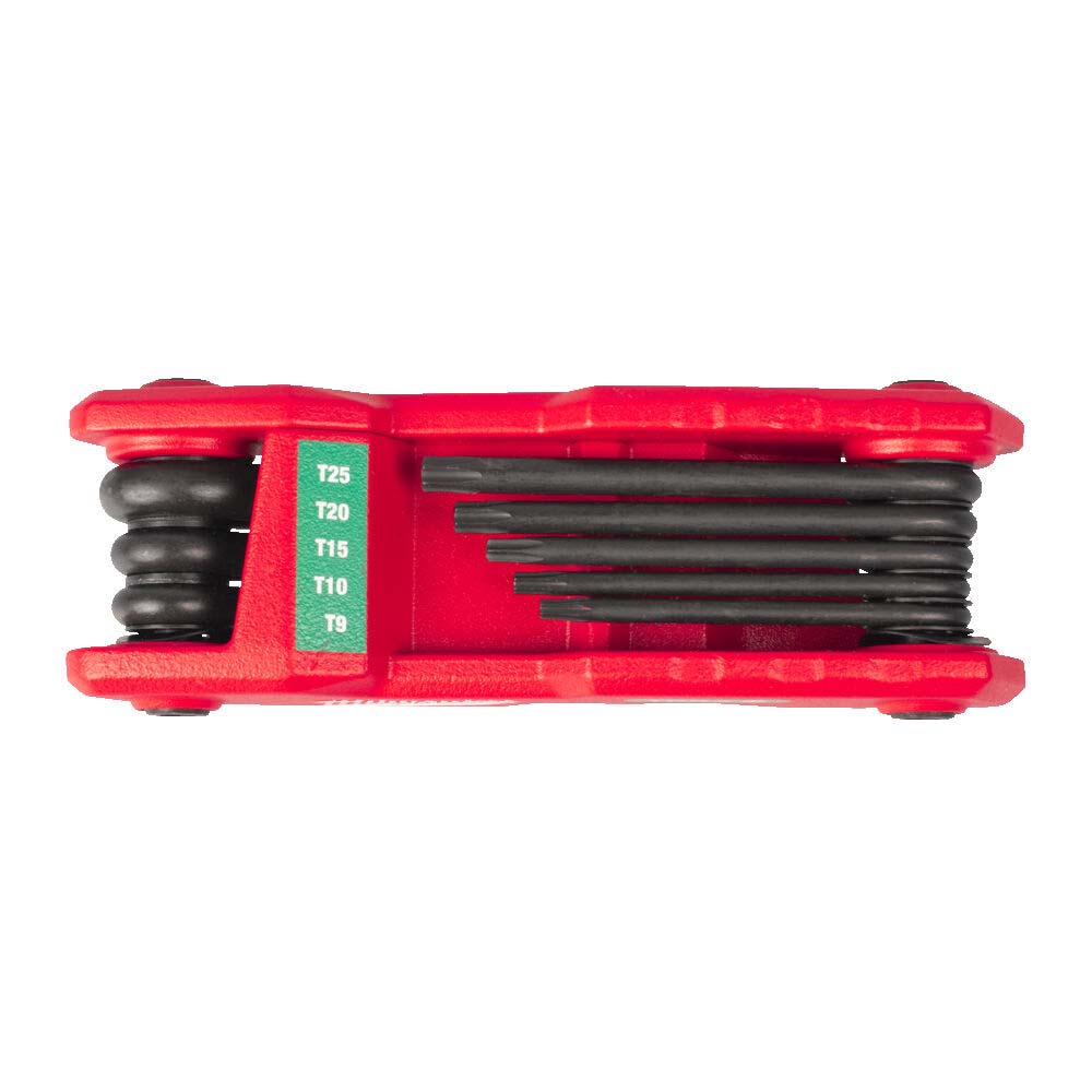 Milwaukee 8 Piece Folding TORX Hex Key Set | Milwaukee Hex Key