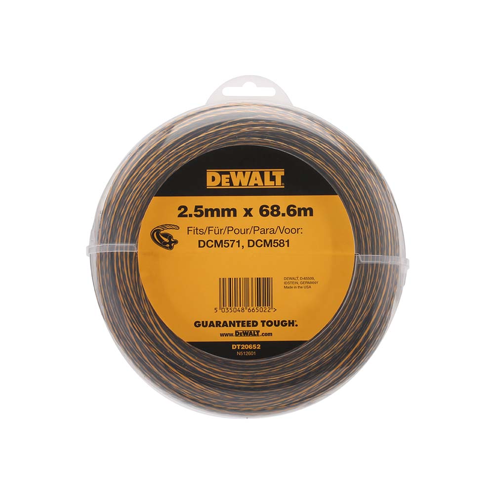 Dewalt DT20652-QZ String Trimmer Line 2.5mm x 68.6m