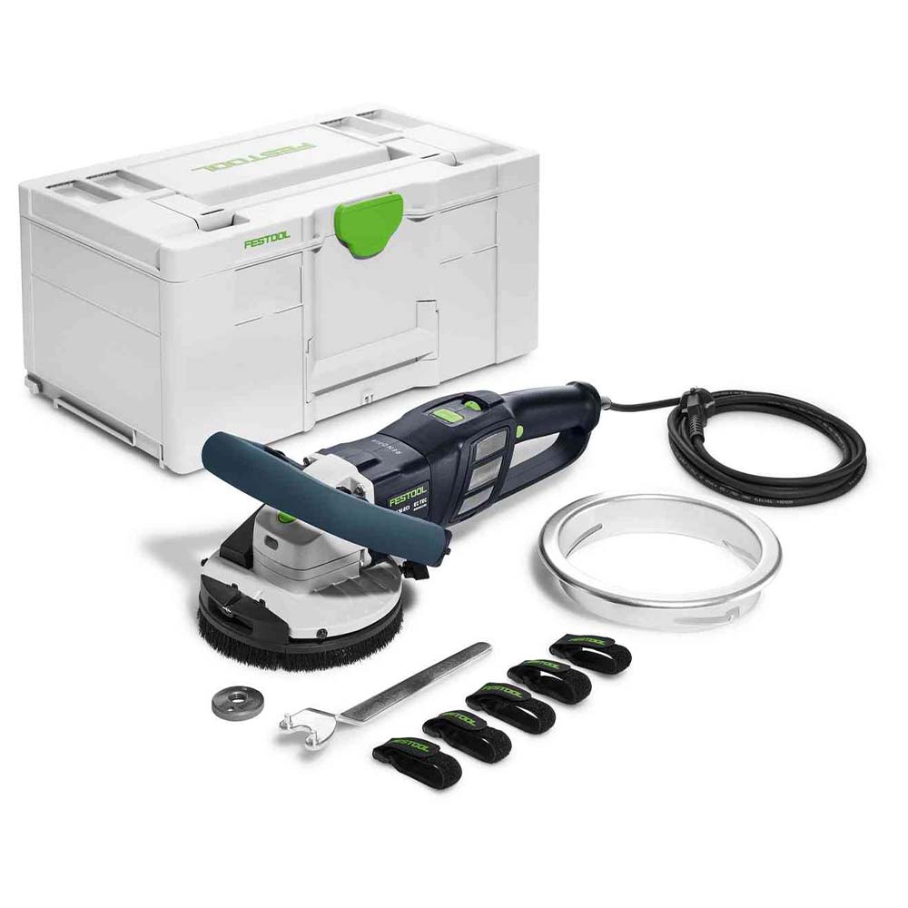 Festool RENOFIX RG 130 ECI-Plus Electric Surface Restoration Grinder with Case