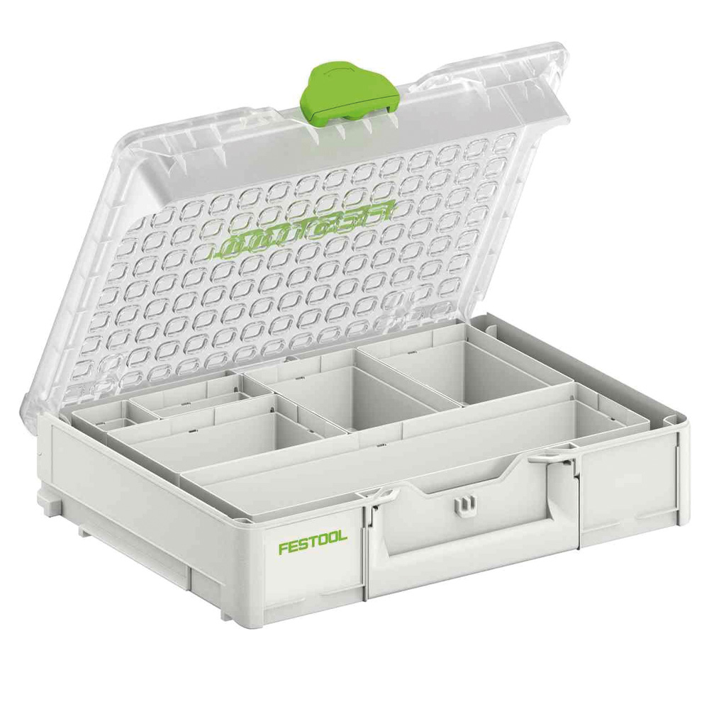 Festool Systainer SYS3 ORG M 89 6xESB Organizer Case with 6 Containers