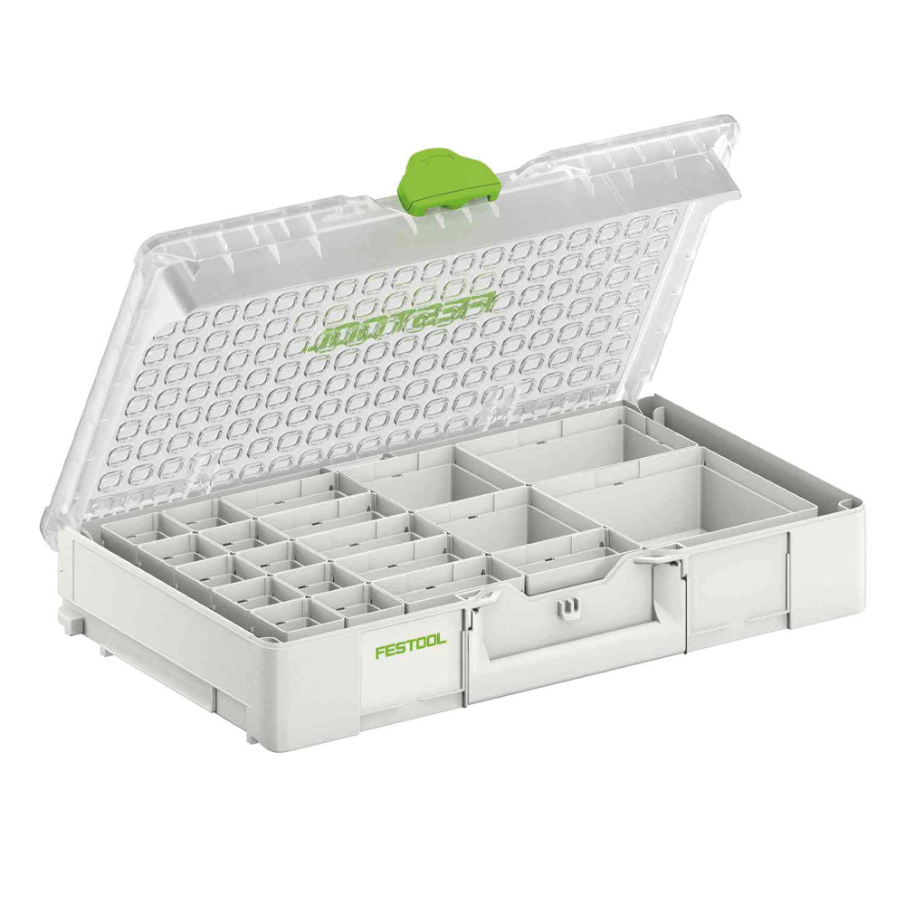 Festool Systainer SYS3 ORG L 89 20xESB Organizer Case with 20 Containers