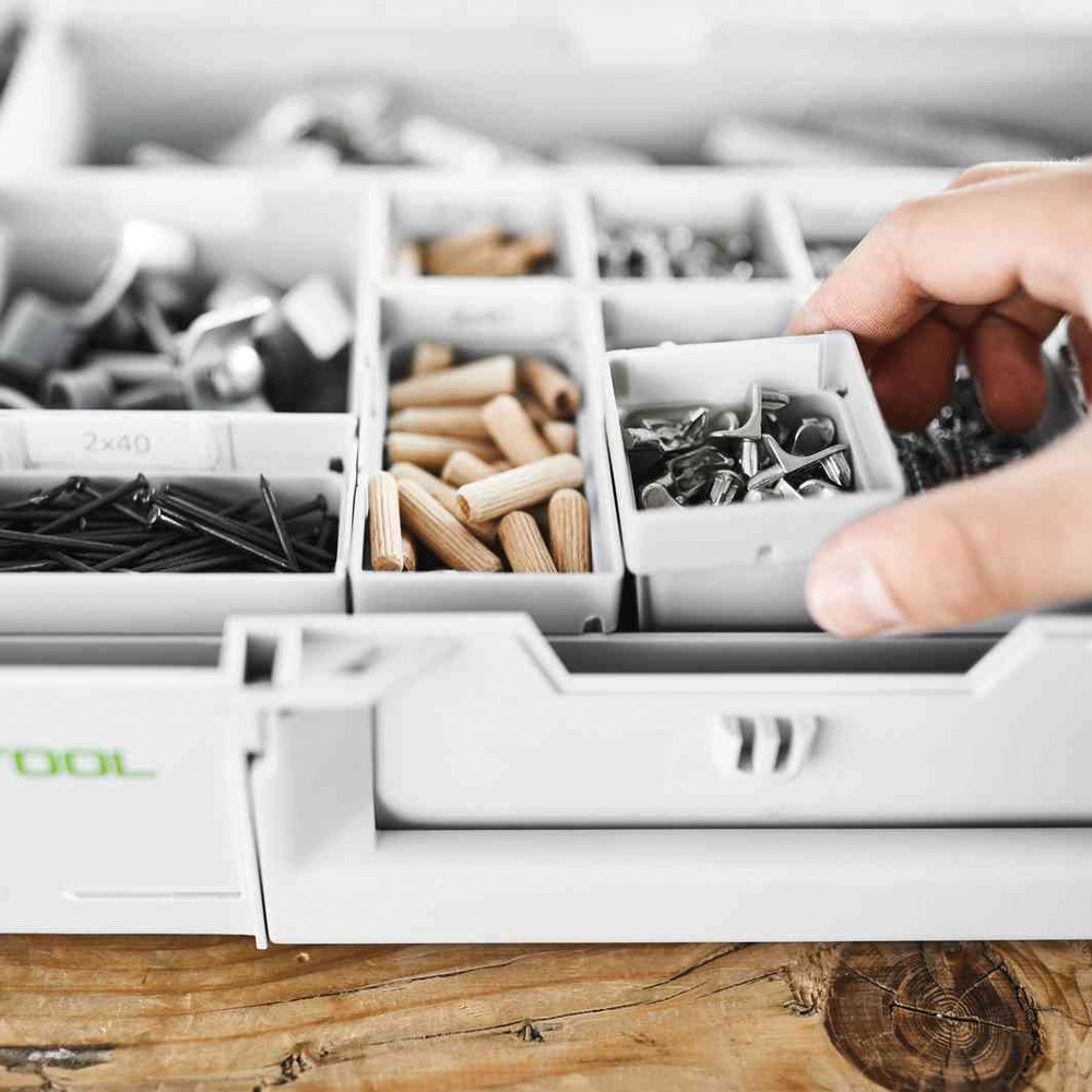 Festool 204856 Systainer Organizer Case - SYS3 ORG L 89 20xESB