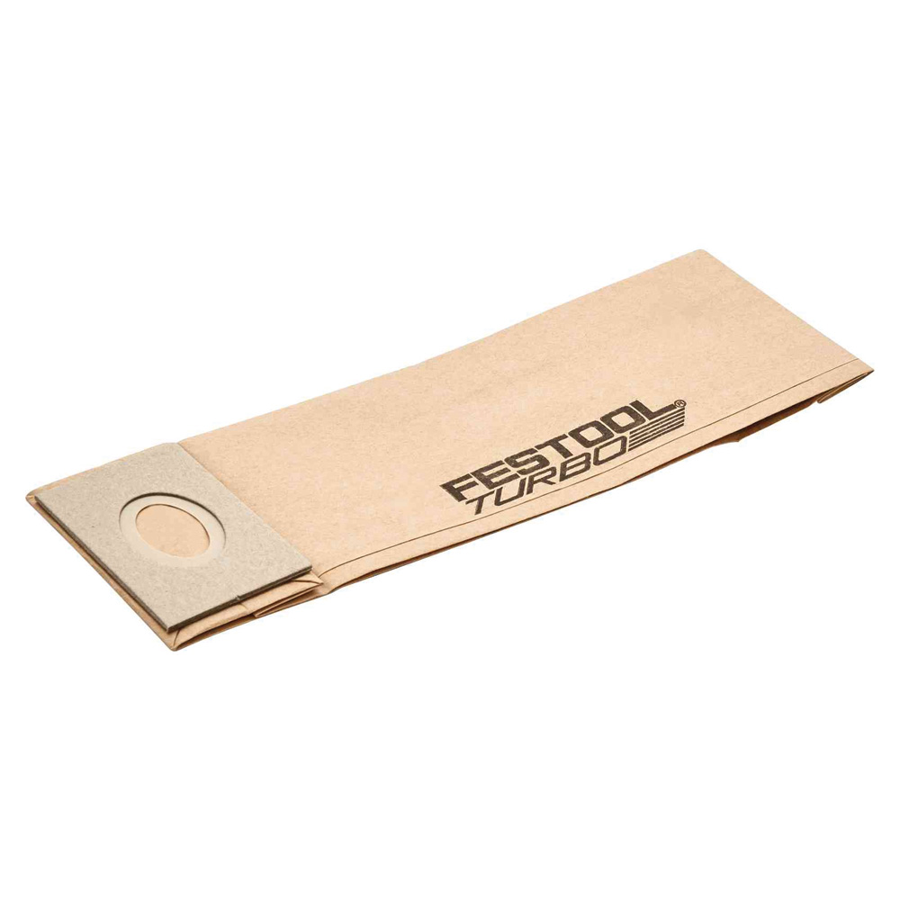 Festool 487779 TF II-RS/ES/ET Turbo Filter Bags for selected Sanders - Pack of 5