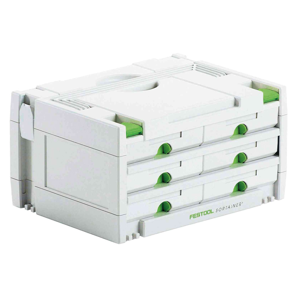 Festool SORTAINER SYS 3-SORT/6 Drawer Case