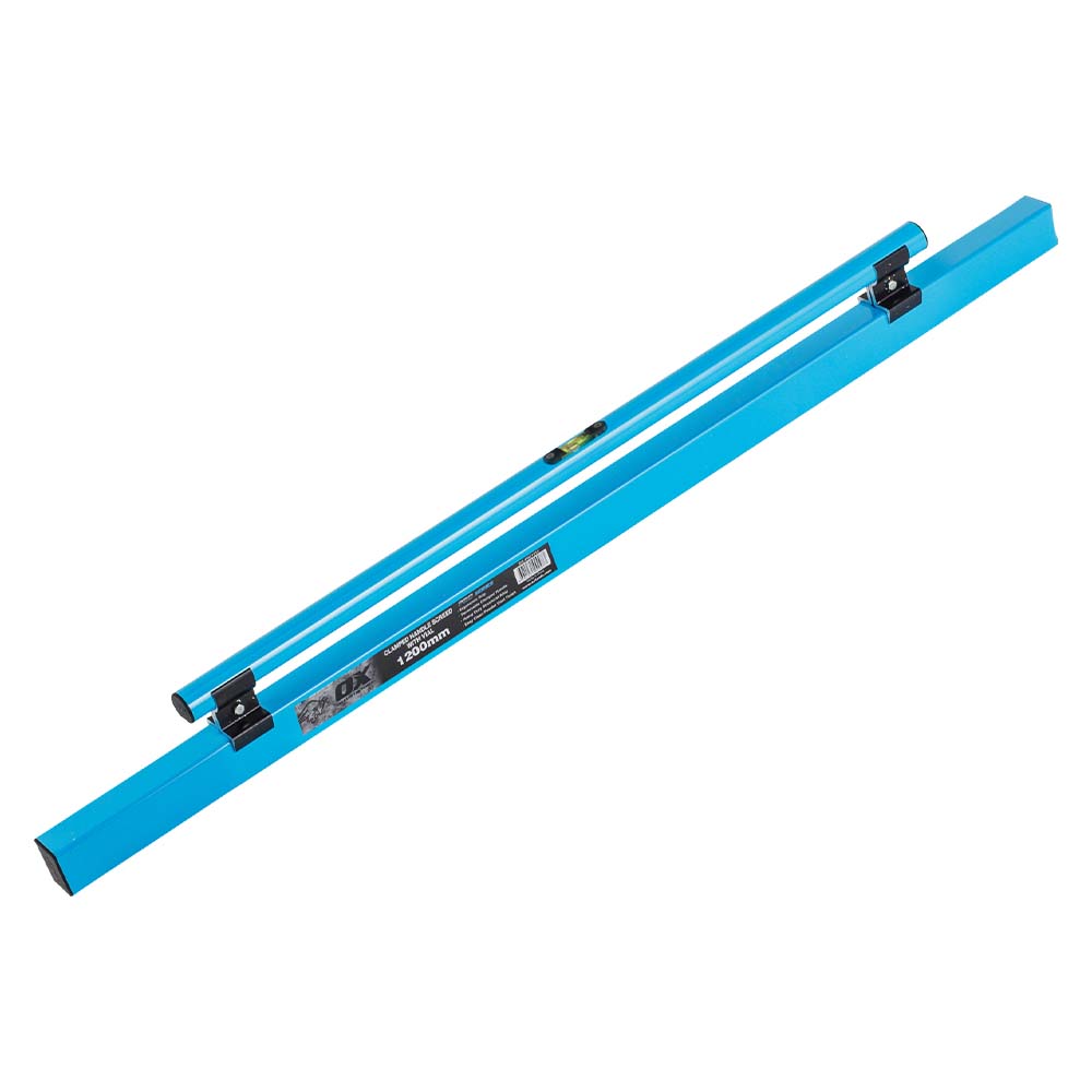 OX Pro 48'' / 1200mm Clamped Handle Concrete Screed - With Vial