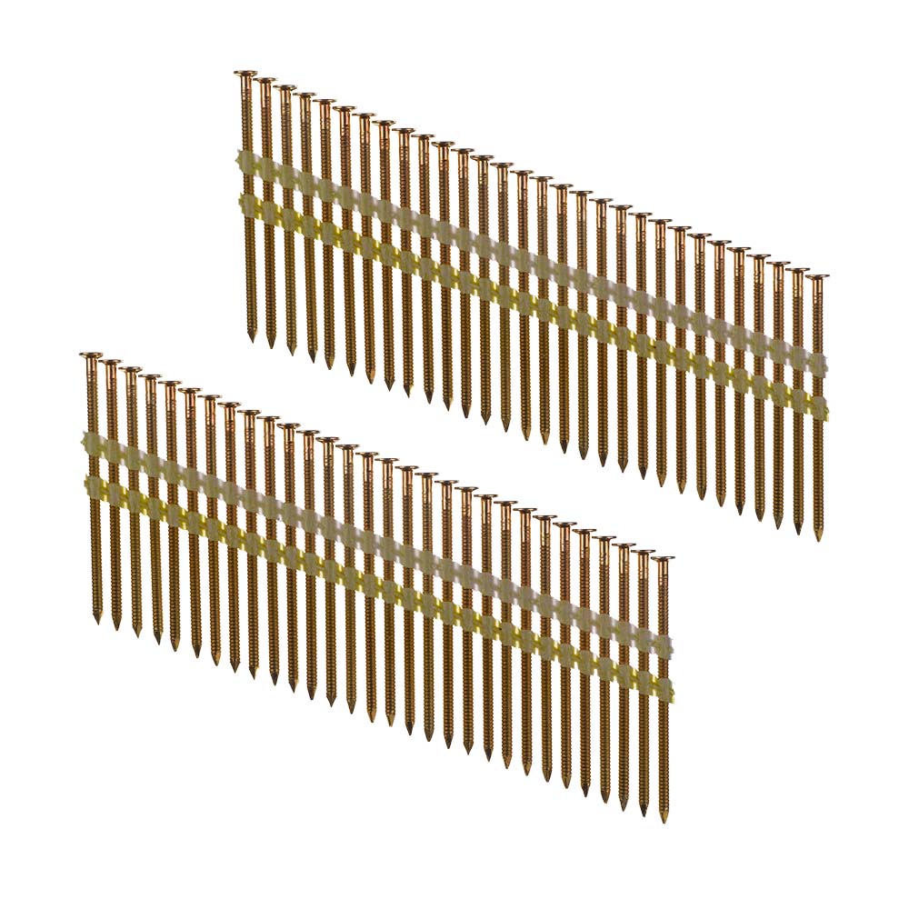 Milwaukee 80 x 20° Degree Full Head Ring Shank Galvanised