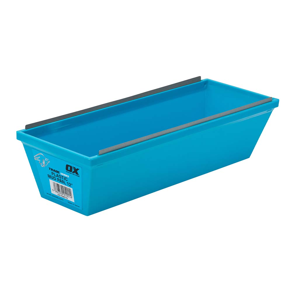 OX Trade T530712 12 inch / 300mm Plastic Plasterers Mud Pan