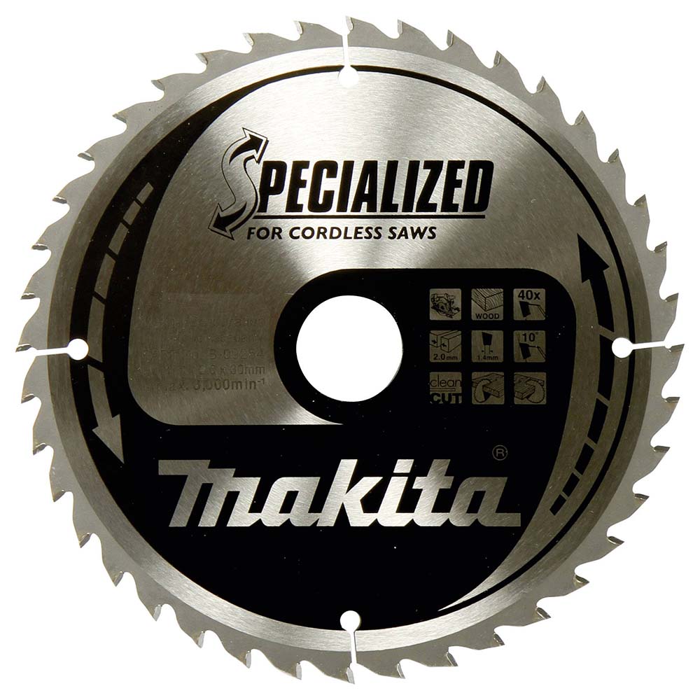 Makita B-32954 165mm x 20mm 40T Specialized Wood Saw Blade