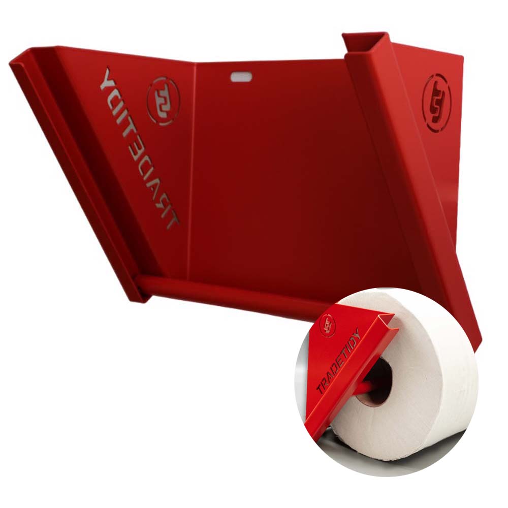 Trade Tidy Paper Towel Holder - Red