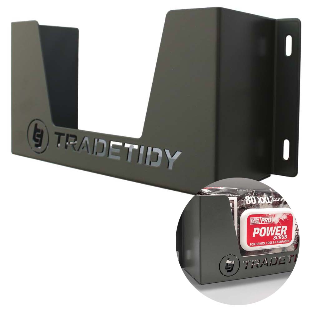 Trade Tidy Ultragrime Wipes Holder - Grey