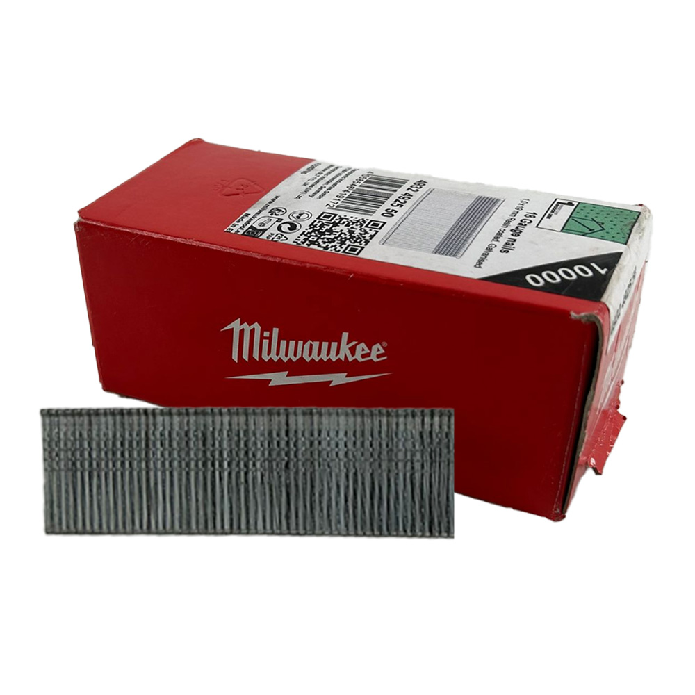Milwaukee 4932492550 19mm 18G Galvanised Brad Nails - Pack of 10,000