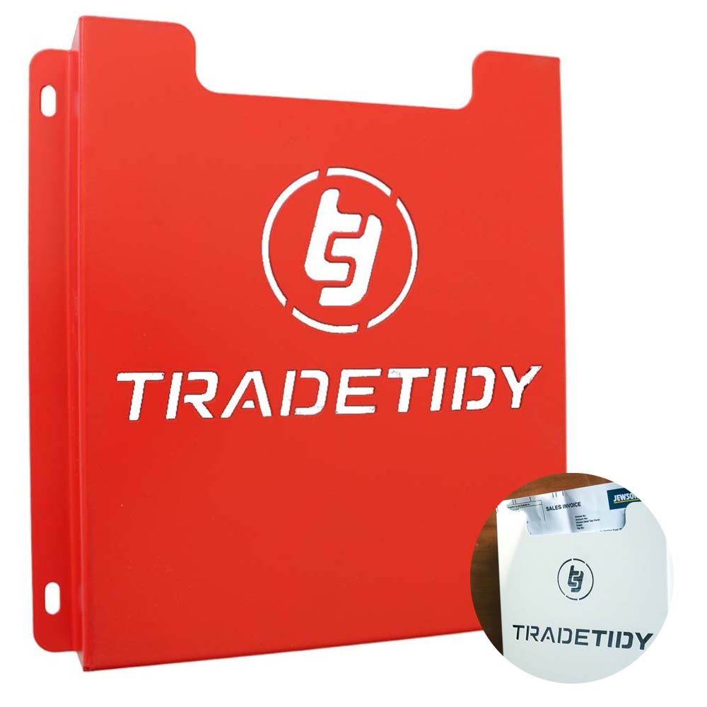 Trade Tidy Document Holder - Red