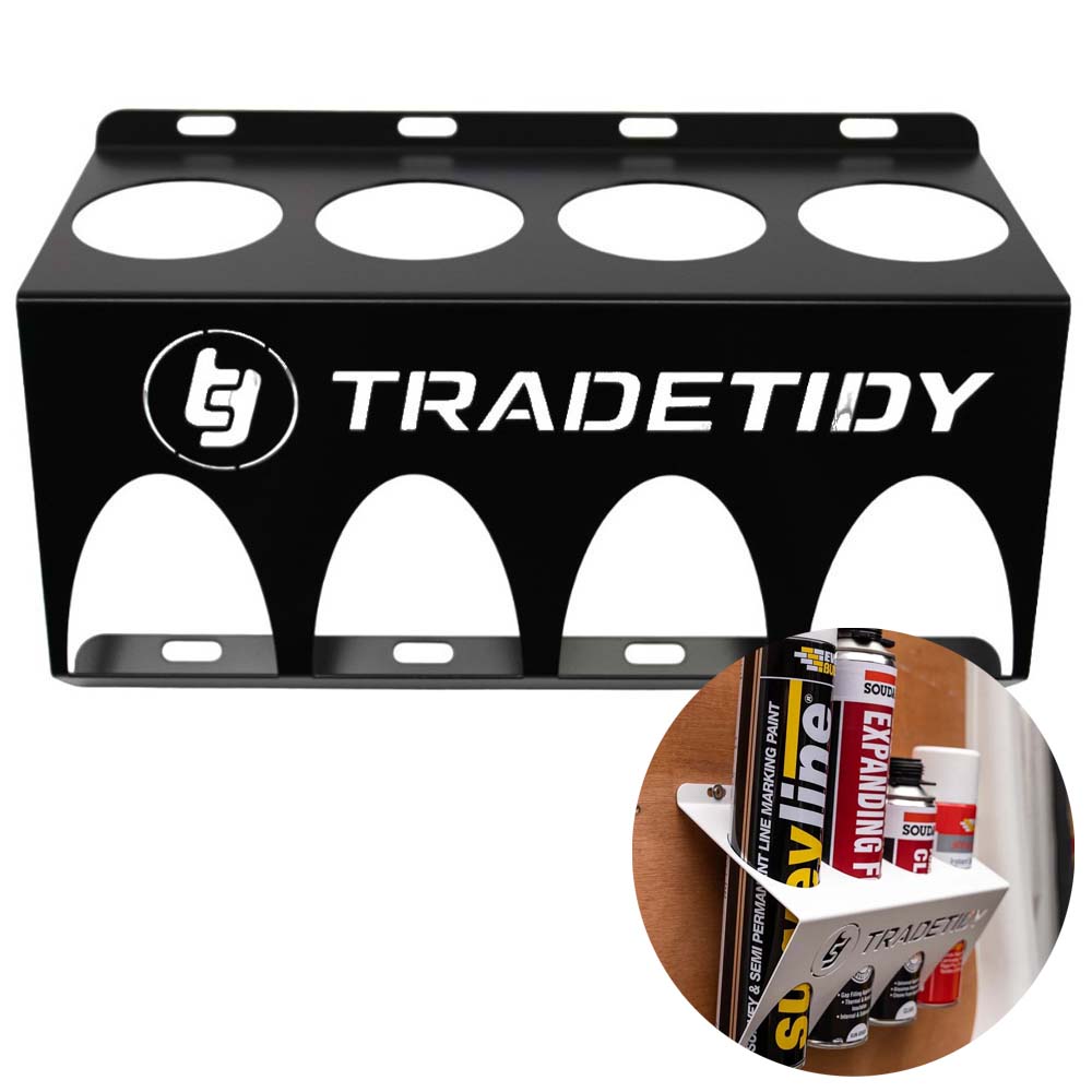 Trade Tidy Spray Can Holder - Black