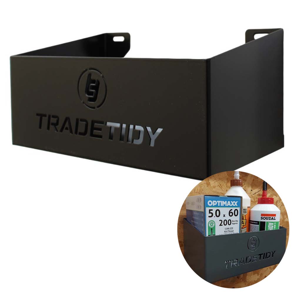 Trade Tidy Storage Tray Black - 250mm