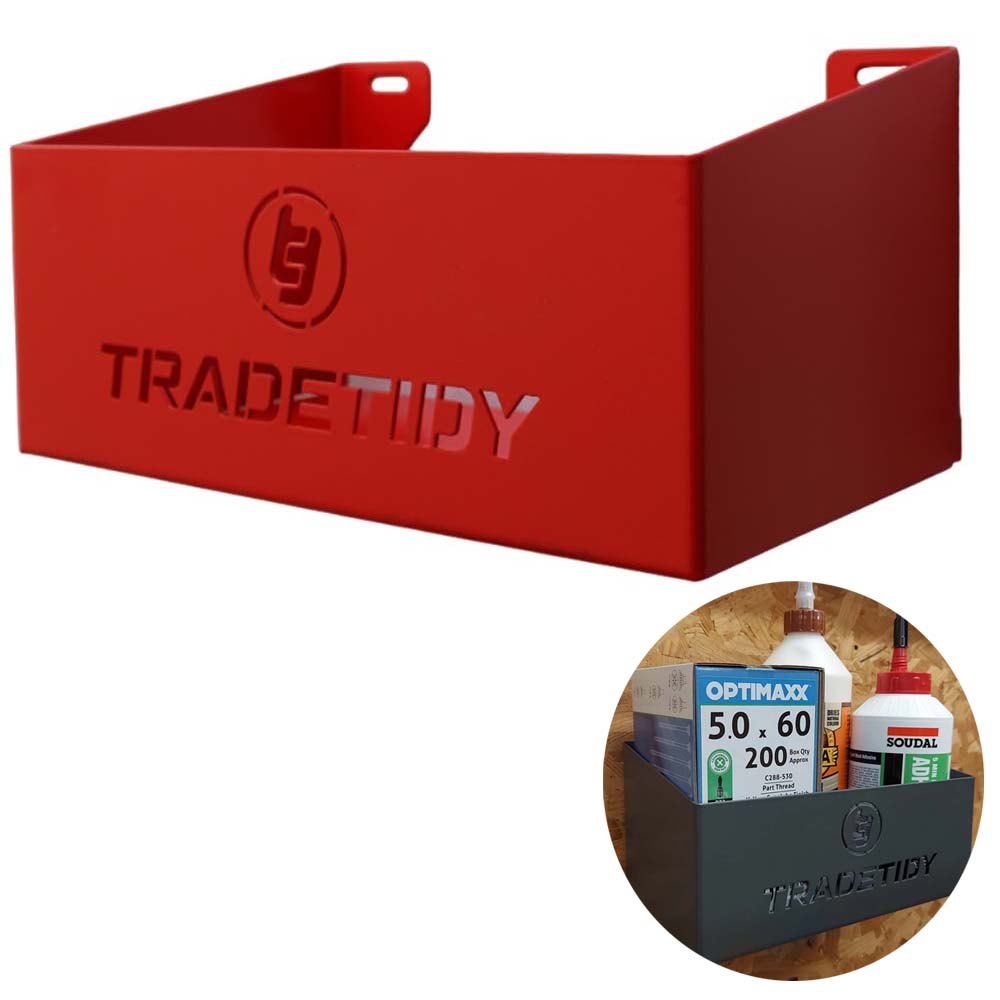 Trade Tidy Storage Tray Red - 250mm