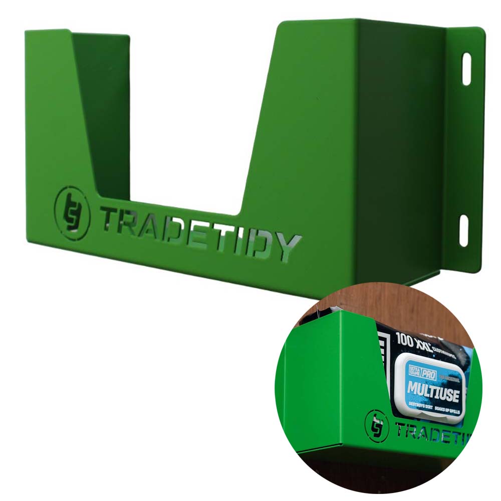 Trade Tidy Ultragrime Wipes Holder - Green