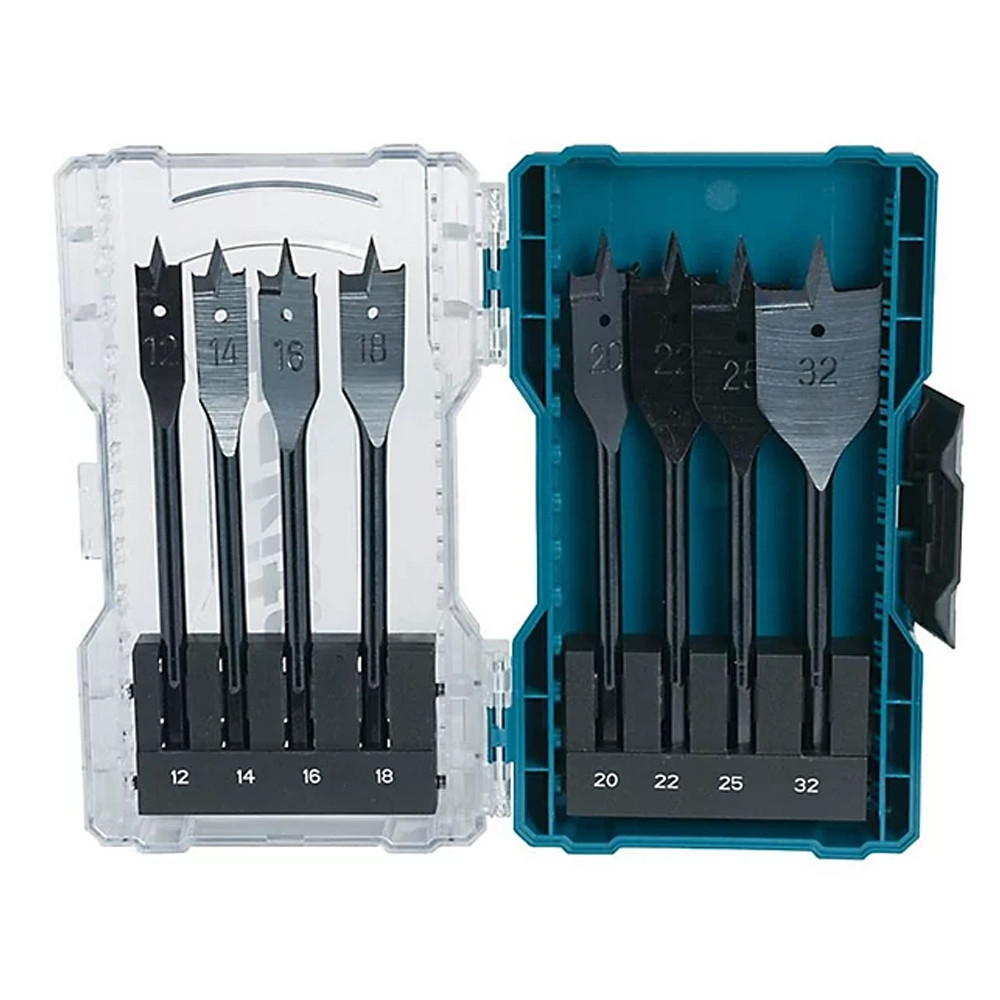 Makita E-08698 8 Piece Flat Bit Set