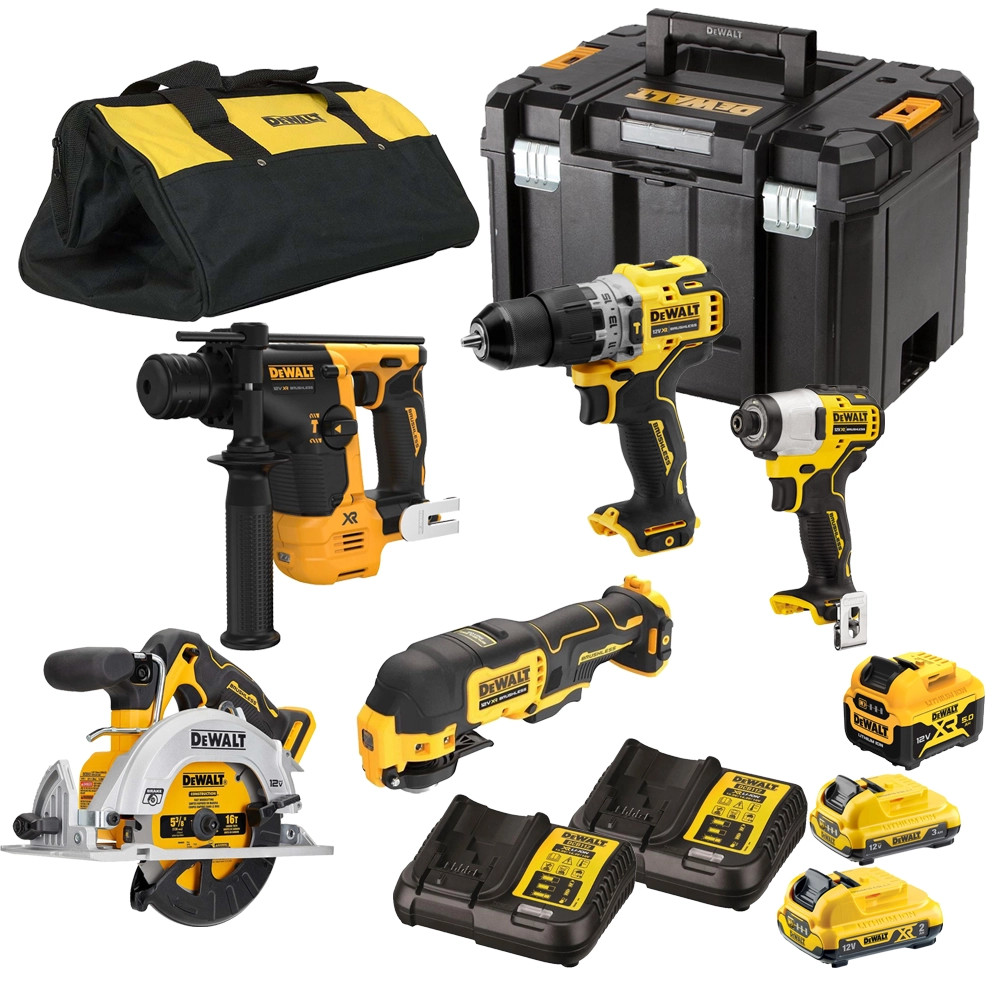 Dewalt 5 shop piece kit