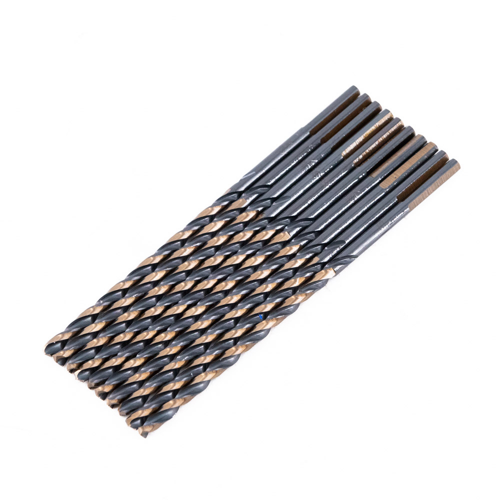 Vaunt 4.5mm x 126mm HSS M2 Long Turbo Drill Bits - Pack of 10