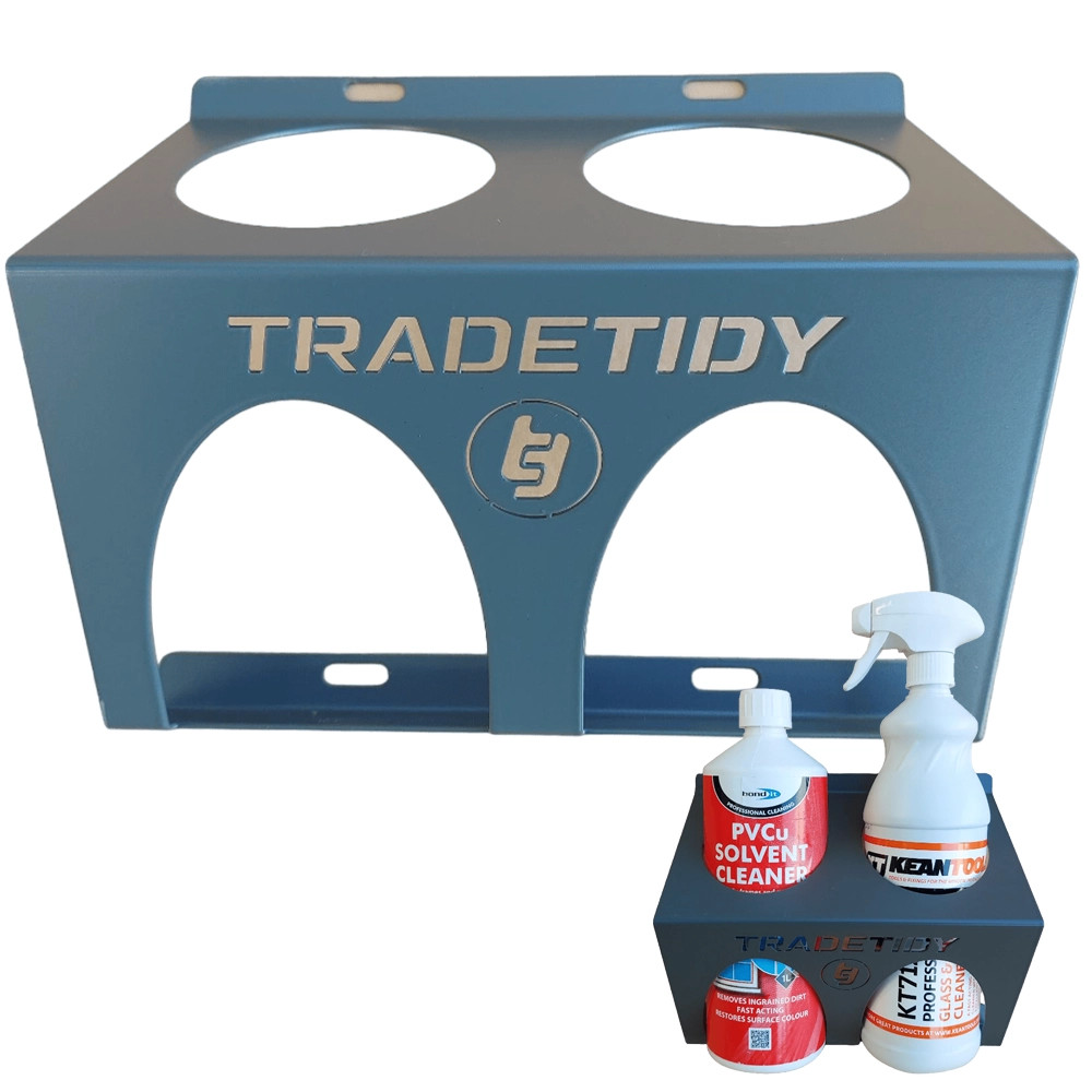 Trade Tidy Glass Cleaner Holder - Grey