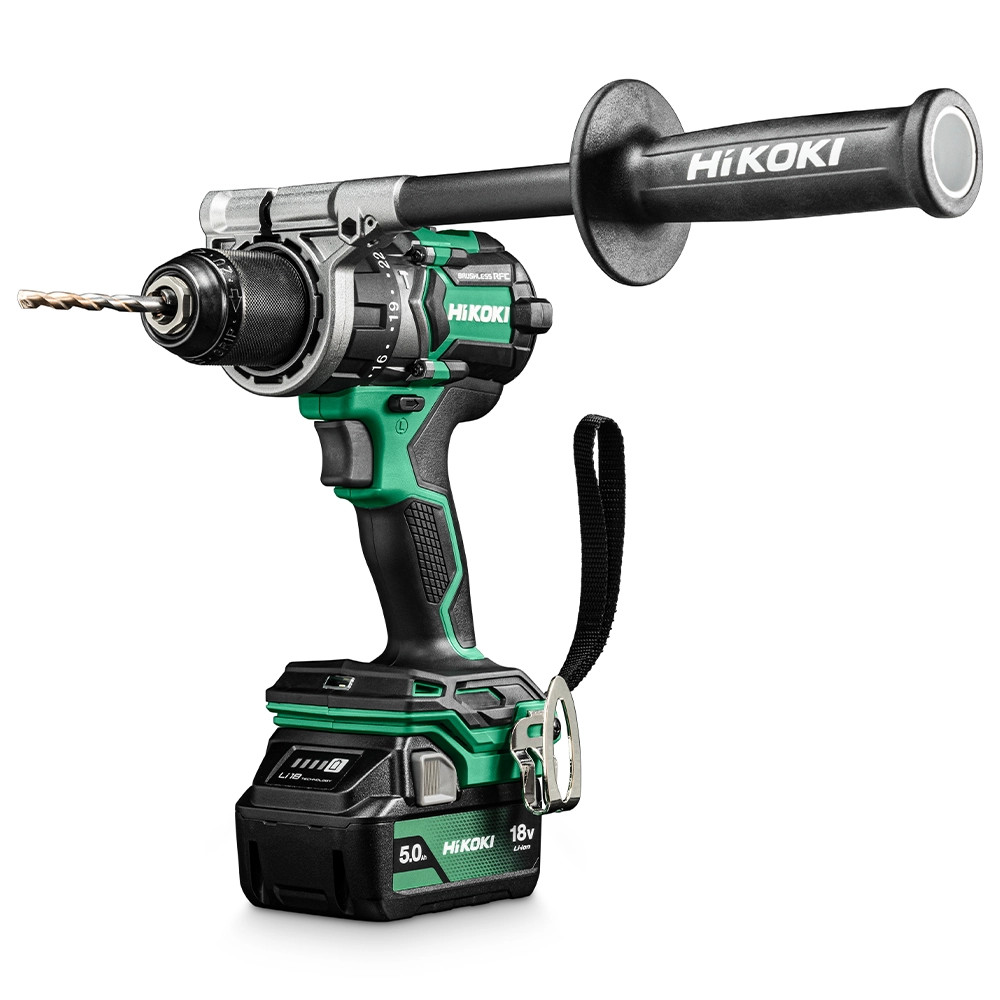 Hitachi Hikoki Combi Drill Hikoki DV18DCJRZ 18V Combi Drill, 2x