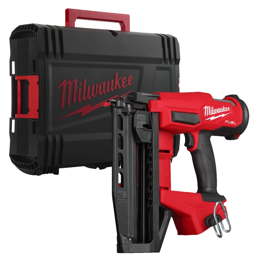 Milwaukee M18 FN16GS-0X 18V 16G Finishing Straight Nail Gun Case