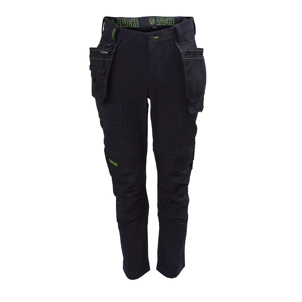 Apache Calgary 4-Way Stretch Holster Trouser (Grey/Black)