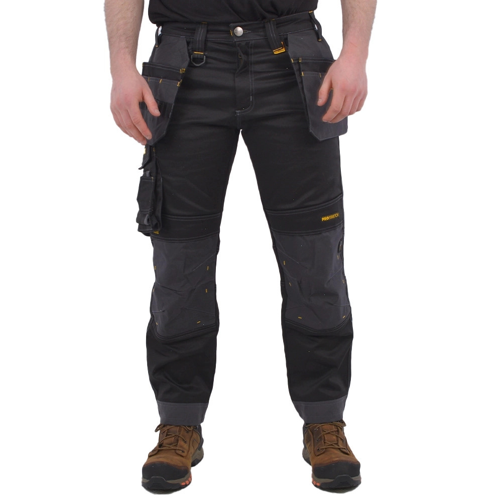 Dewalt Harrison Pro-Stretch Holster Trousers (Grey/Black)