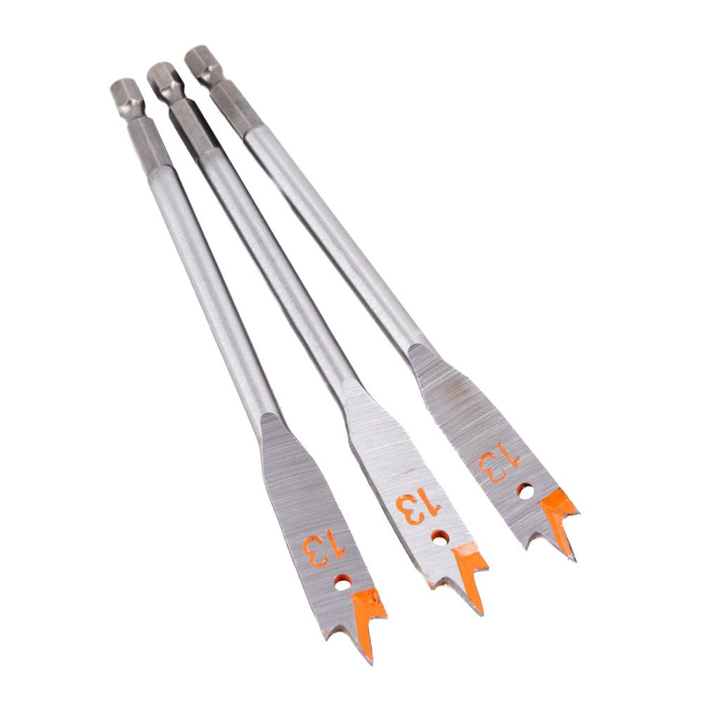 Vaunt 13mm x 152mm Flat Bits - Pack of 3