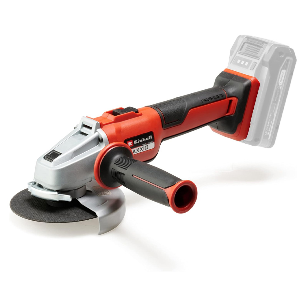 Einhell AXXIO 18/125 Q Professional 18V Brushless Angle Grinder - Body