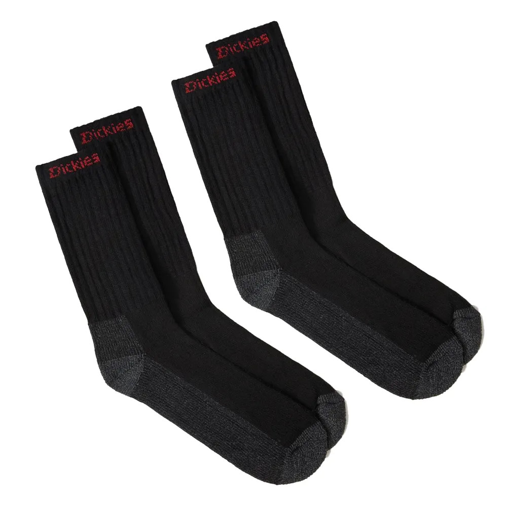 Dickies Industrial Work Socks - 2 Pairs