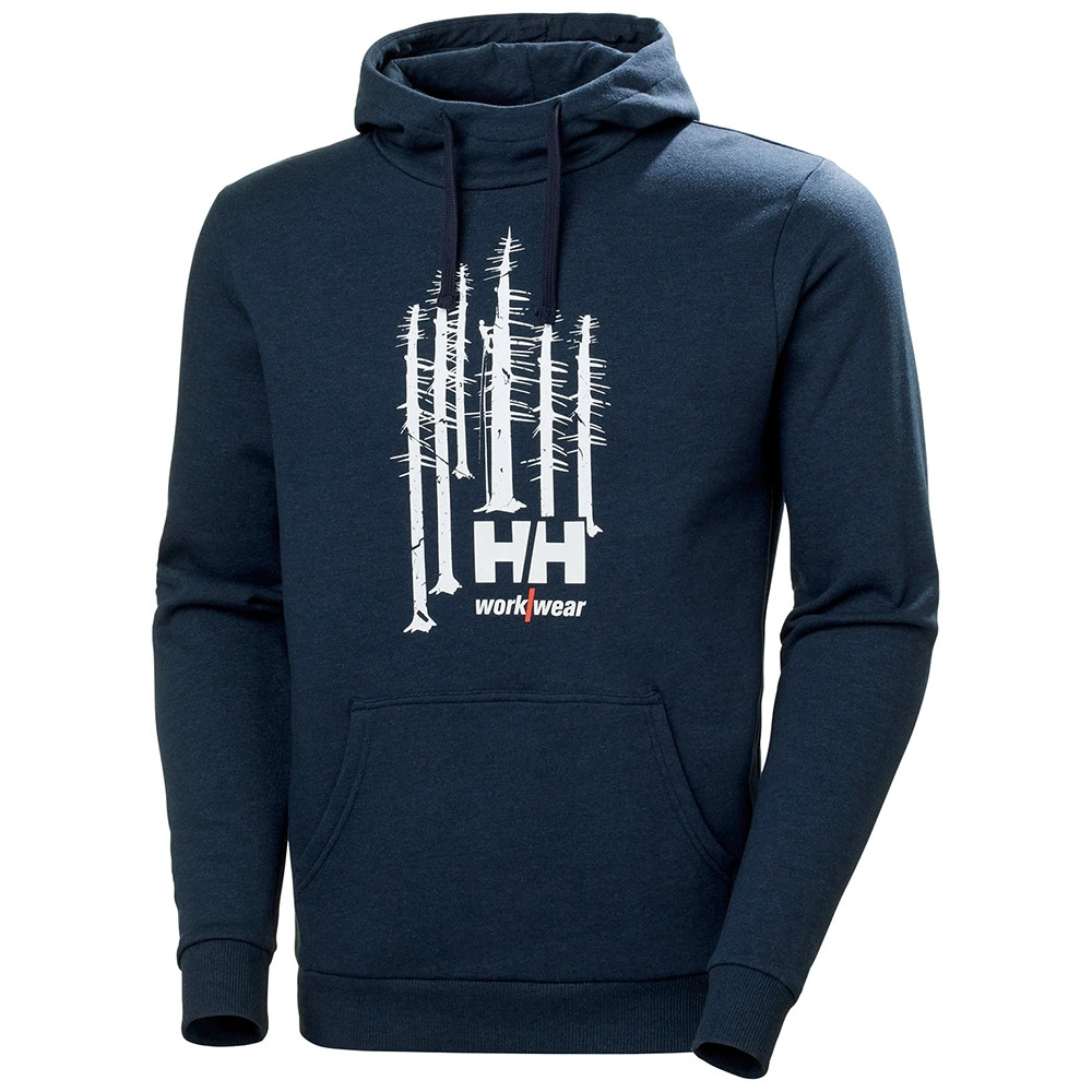 Helly Hansen Logo Hoodie - Navy