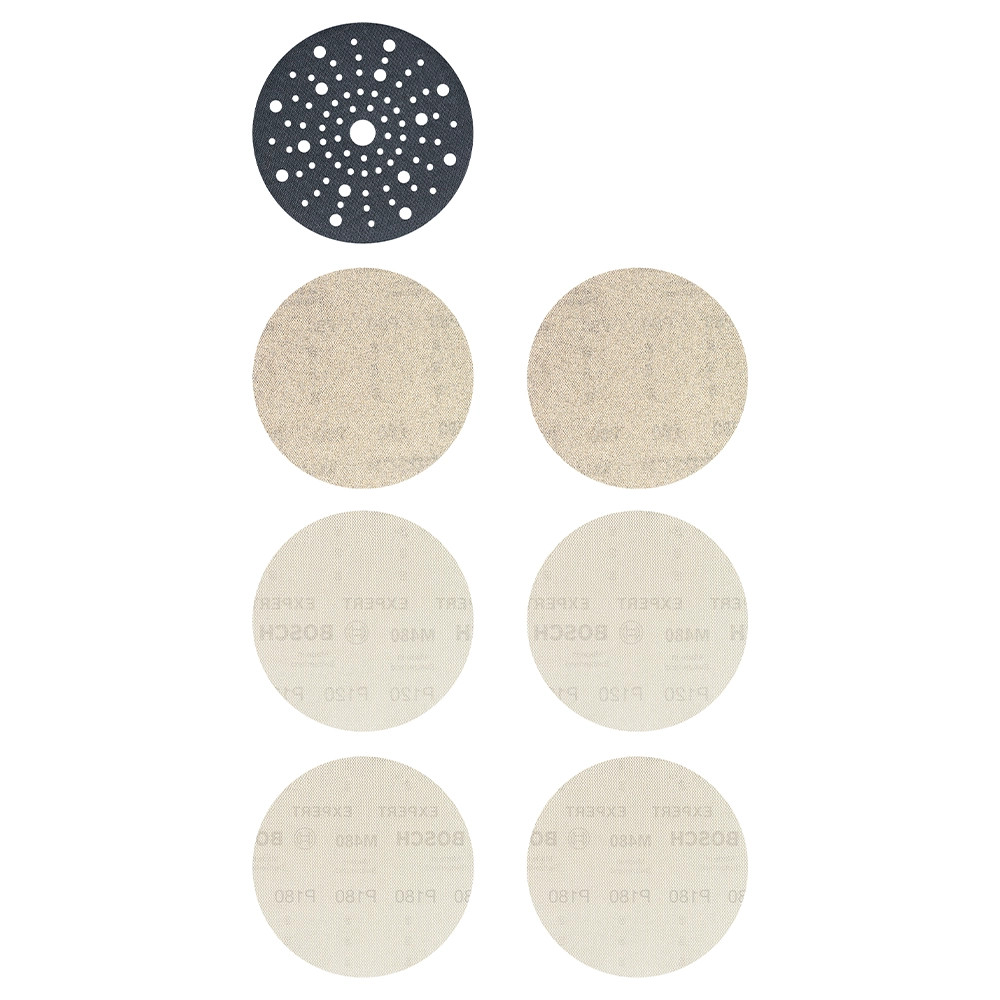 Bosch EXPERT 7 Piece M480 150mm Sanding Net Set