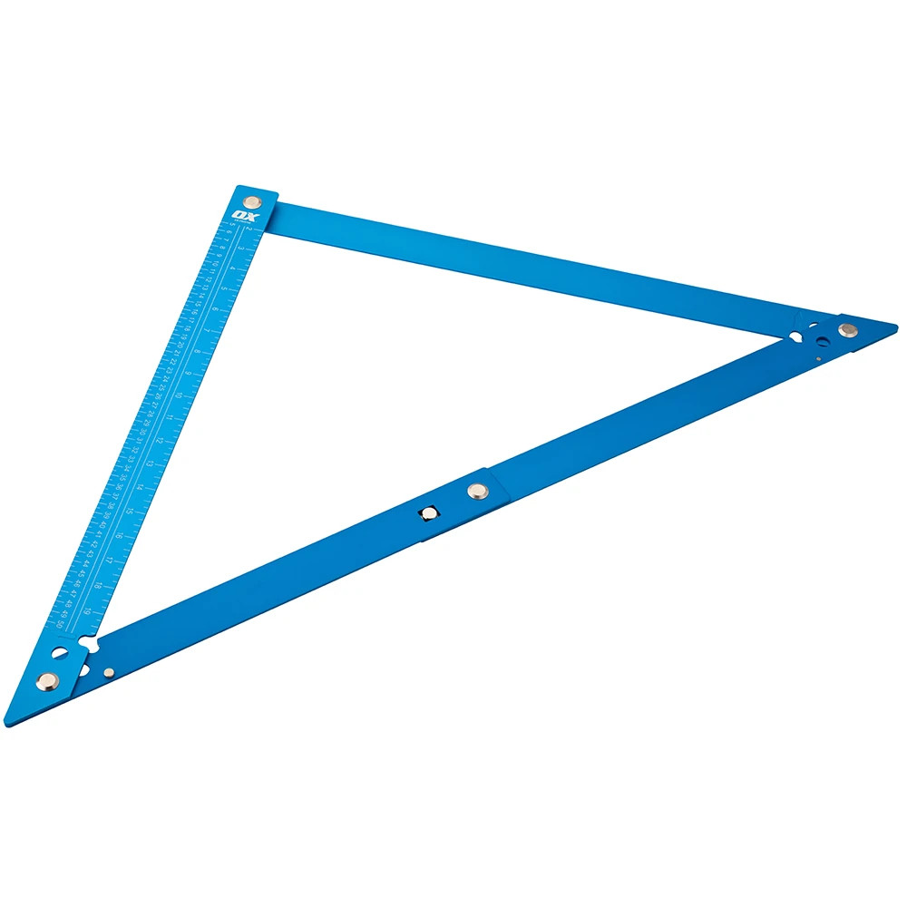 OX Pro Aluminium Folding Square – 1200mm / 48 Inch
