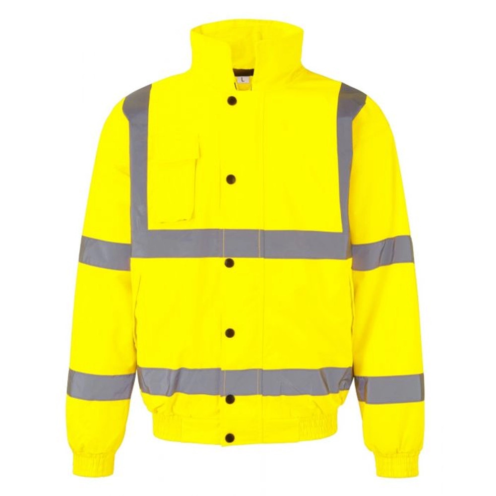 TuffStuff Hi-Vis Bomber Jacket - Yellow