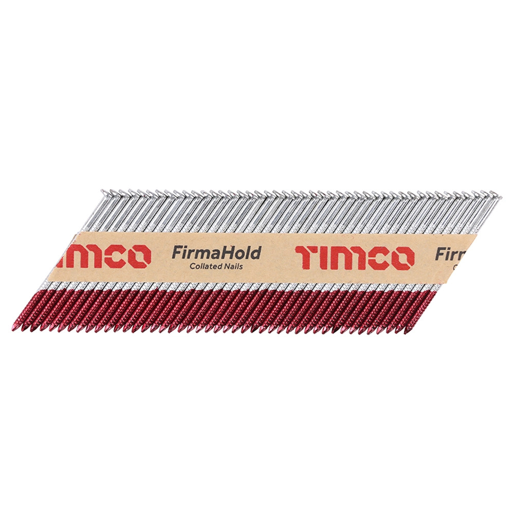 FirmaHold 2.8 x 63mm, 34° Ring Shank Galvanised Nails - Pack of 3300