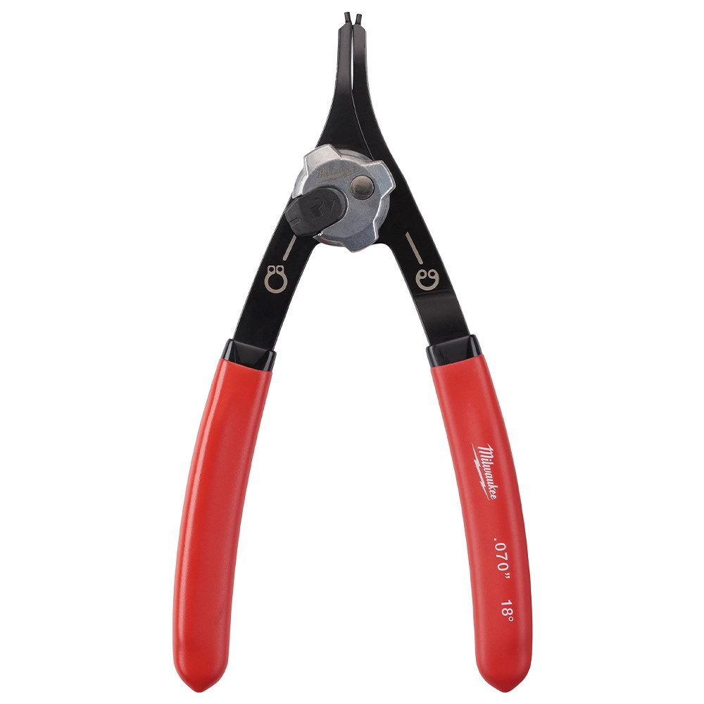Milwaukee Large Straight Circlip Plier - 1.8mm Tip