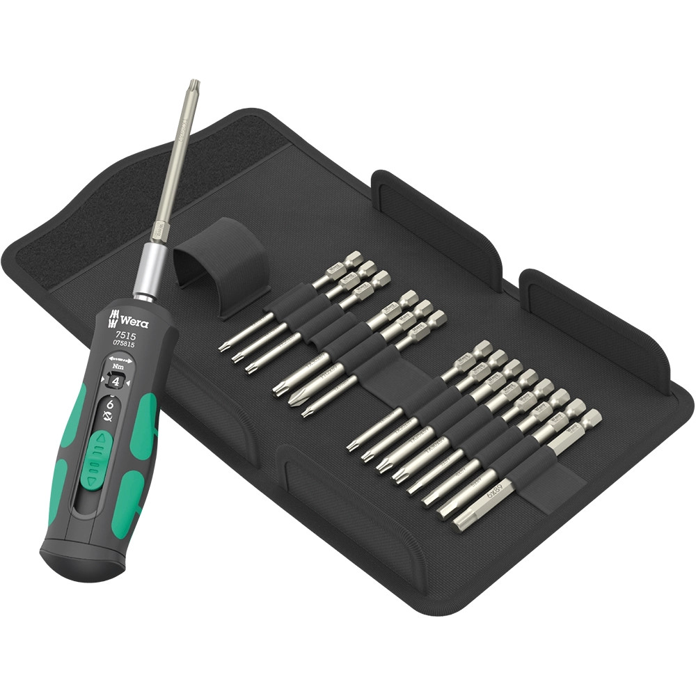Wera 7515/16 16 Piece Kraftform Safe-Torque Speed Universal 1 Set