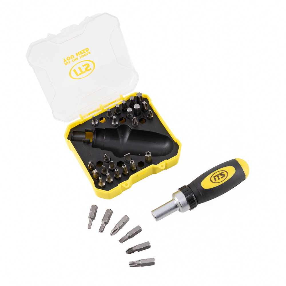 ITS 30 Piece Ratchet Screwdriver Bit Set