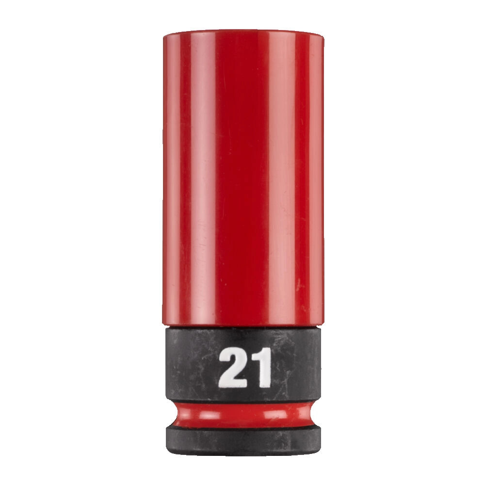Milwaukee 21mm 1/2" Sq. SHOCKWAVE Impact Duty Automotive Hex Socket