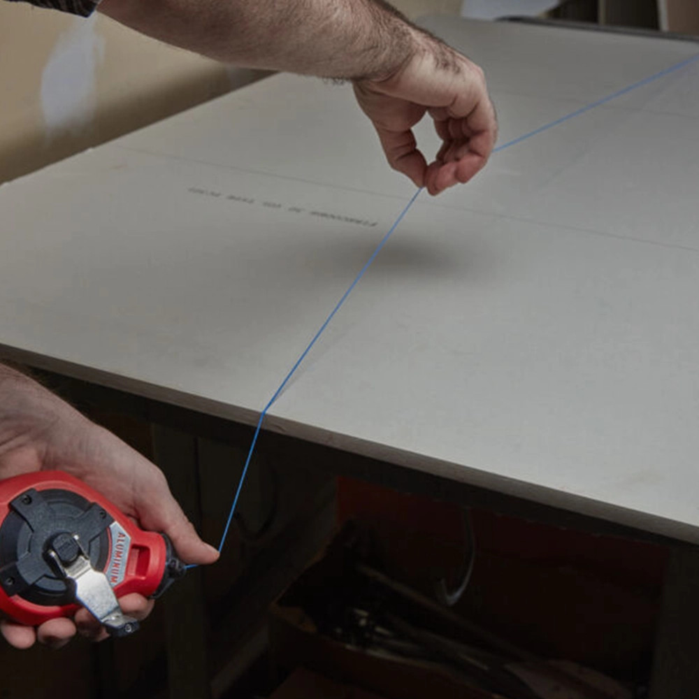 Milwaukee 30m Chalk Reel and Blue Chalk - Fine Line - ITS