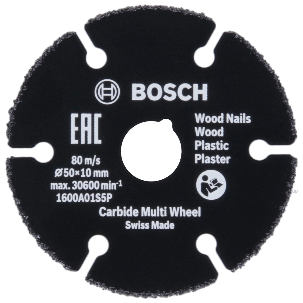 Bosch 50mm x 10mm Carbide Multi Wheel Cutting Disc