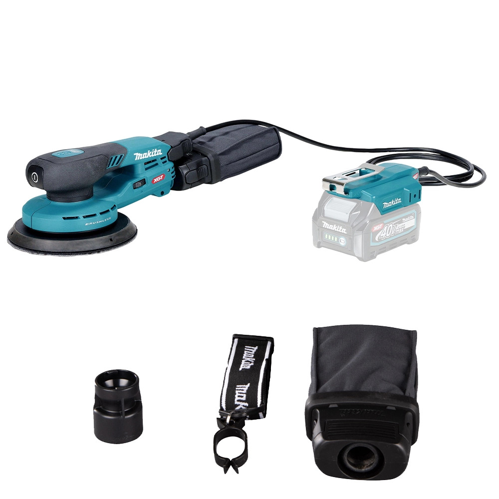 Makita BO004CGZ 40V XGT 150mm Brushless 3.0mm Oscillation Range Random Orbit Sander - Body