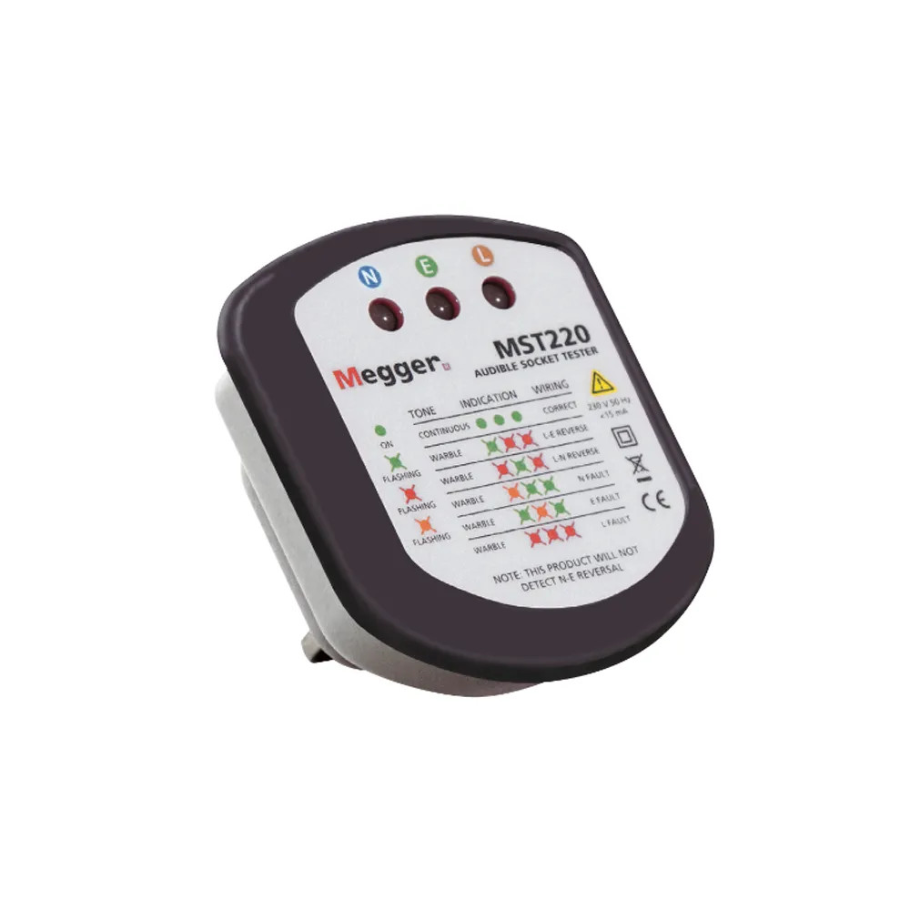 Megger MST220 Socket Tester