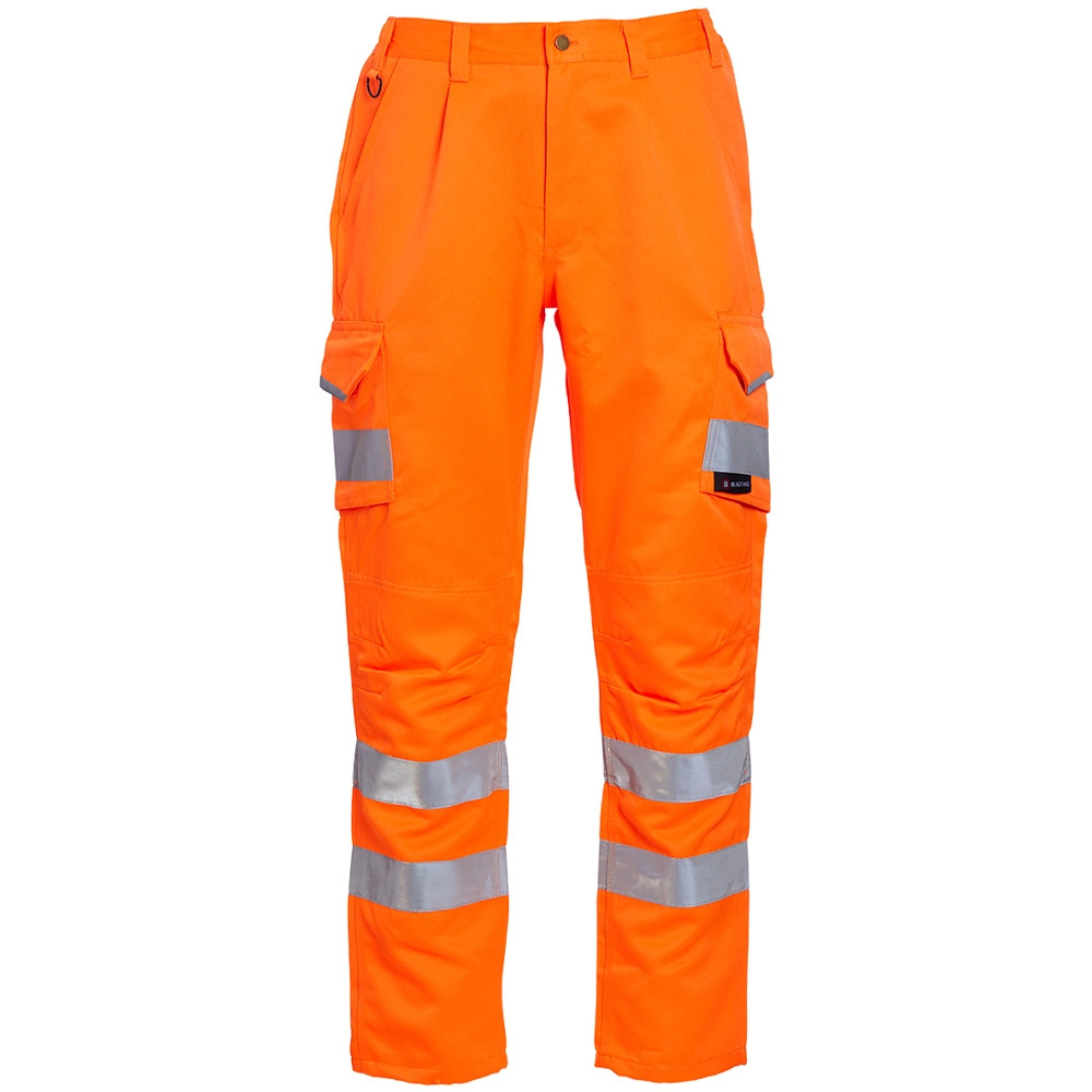 Blackrock Hi-Vis Polycotton Trousers - Orange