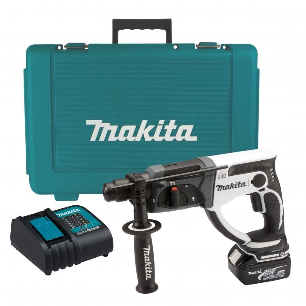 Makita DHR202F001 18V LXT SDS+ Drill, 1x 3.0 Battery, Charger & Case