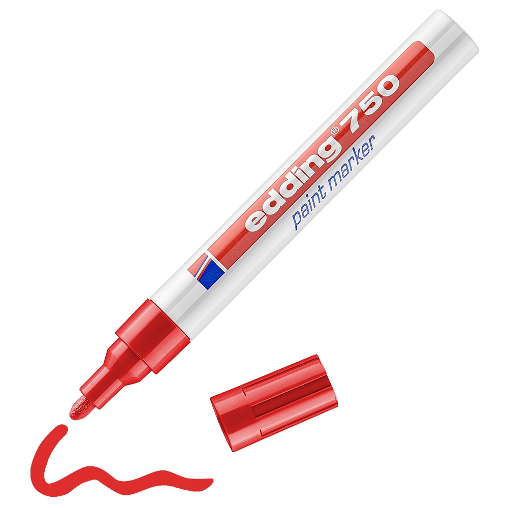 Edding 750 Paint Marker - Red